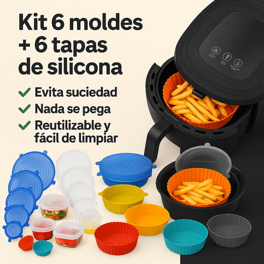 🔥AirChef PRO – Kit de Cocina Inteligente (12 piezas)